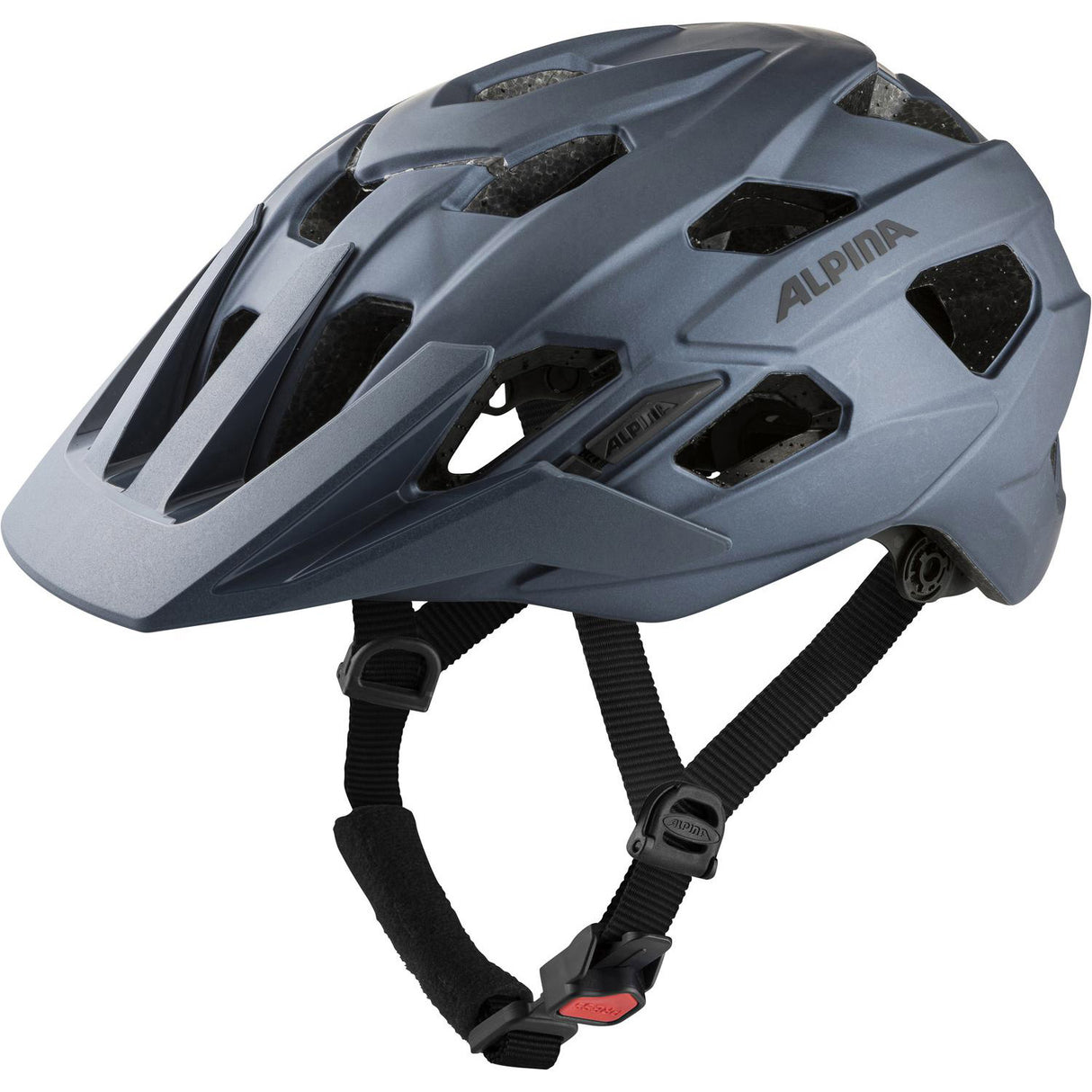 Olympisk sportkläder MTB Helm Anzana Tocsen 52-57 Indigo Mat