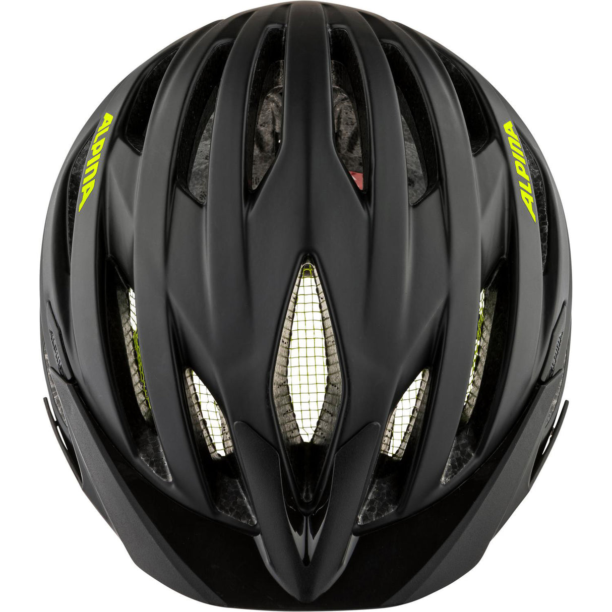 Olympic Sportswear Helmet Parana Black-Neon Yellow Matt 51-56