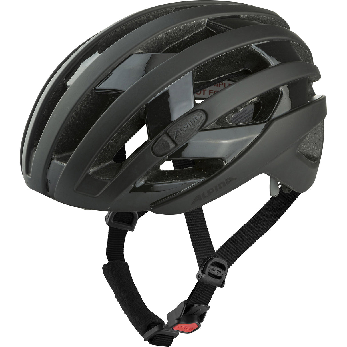 Casco della gara sportiva per abbigliamento sportivo olimpico Rave 55-59 Matt nero