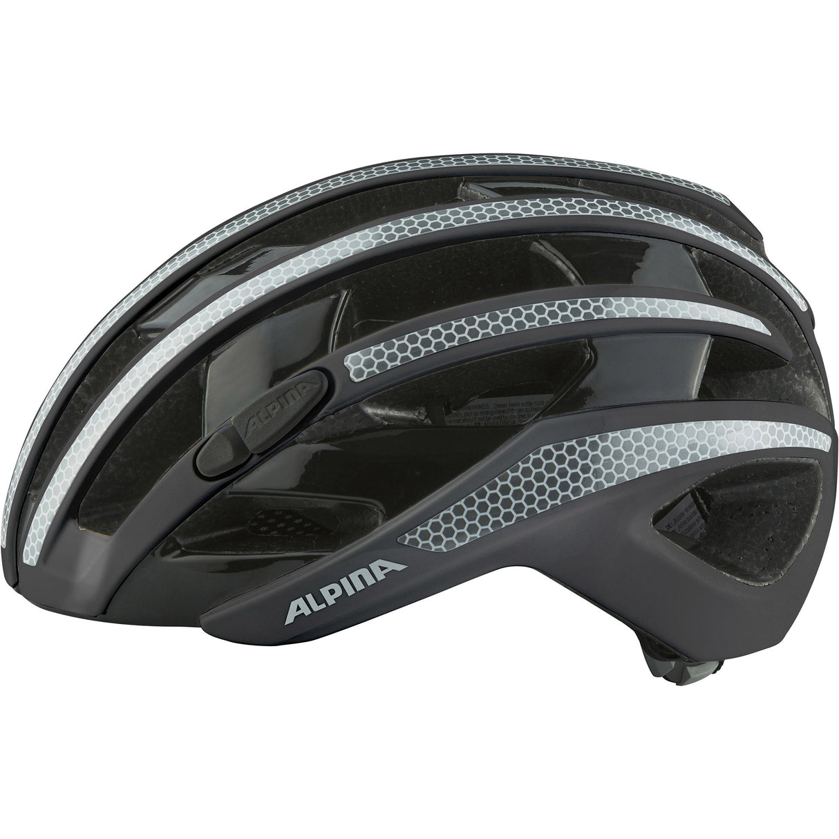 Helm de vêtements de sport olympique Ravel Réflectif Black Gloss 55-59