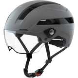 Helm de vêtements de sport olympique Soho Visor Coffee-gris Matt 55-59