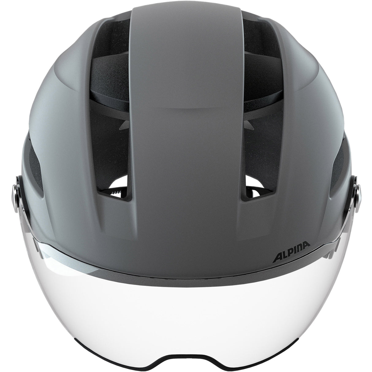 Helm de vêtements de sport olympique Soho Visor Coffee-gris Matt 55-59