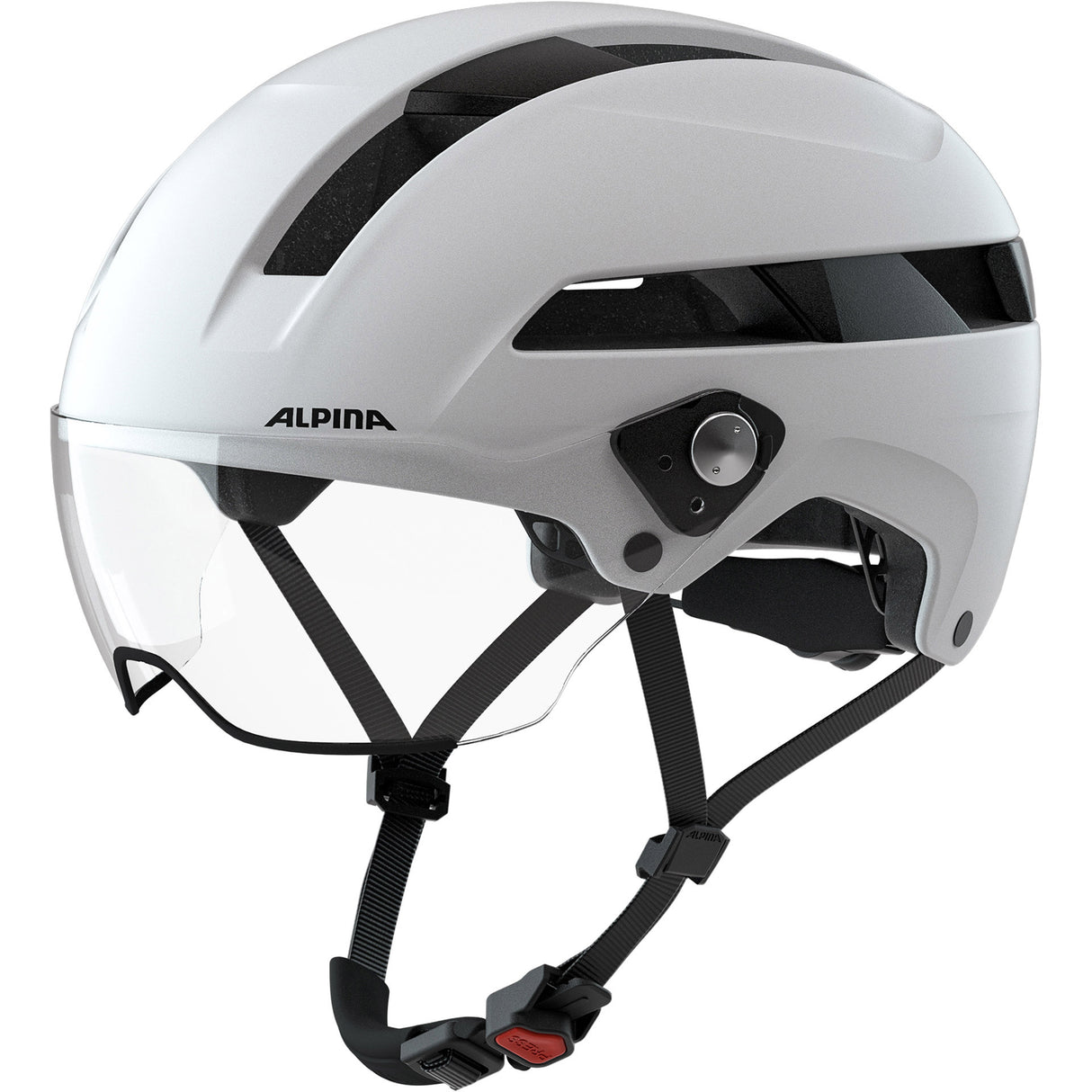 Helm de vêtements de sport olympique Soho Visor White Matt 55-59