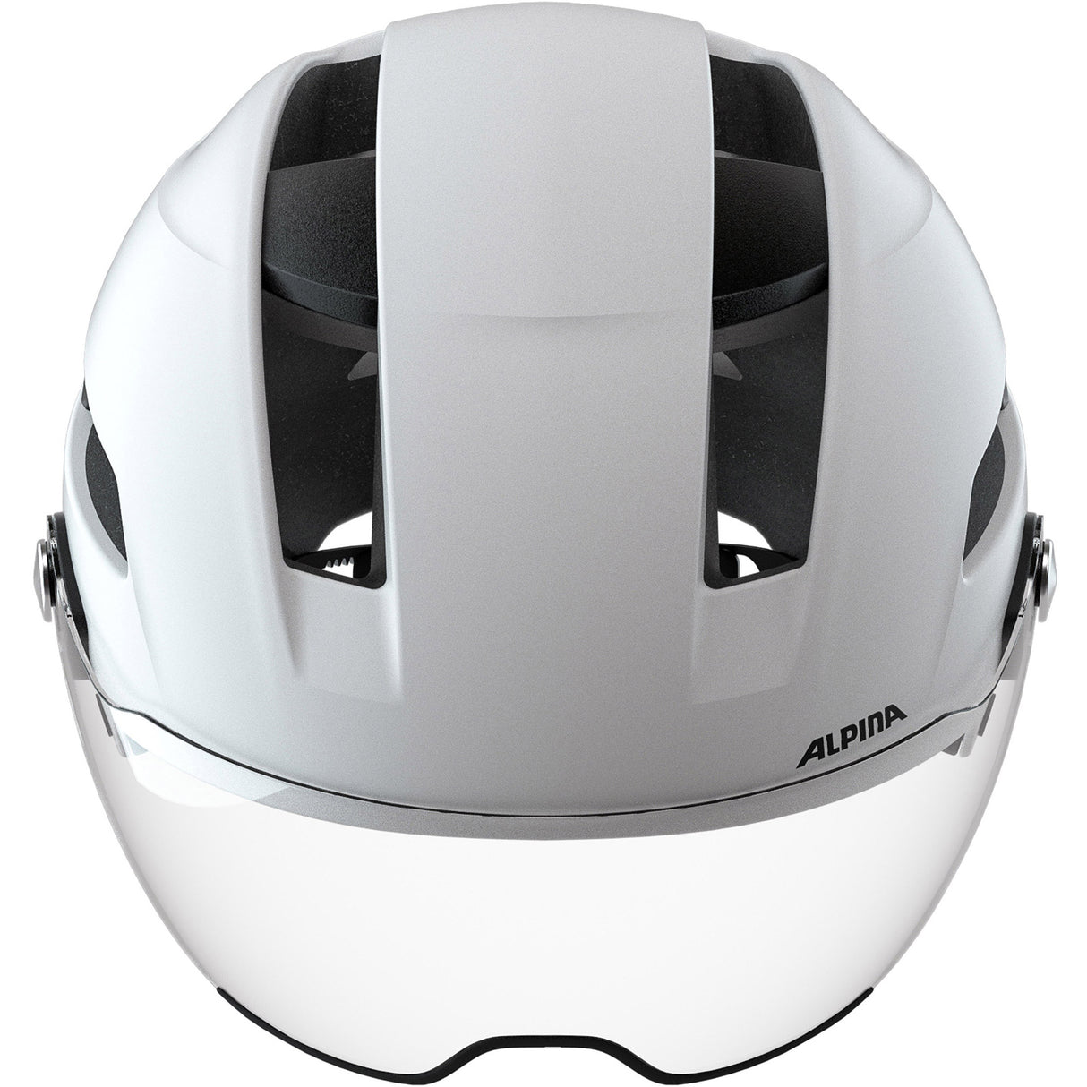 Helm de vêtements de sport olympique Soho Visor White Matt 55-59