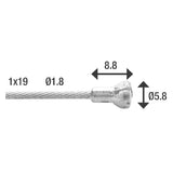 Couplage REM MOTEUR DE CABLE INTER