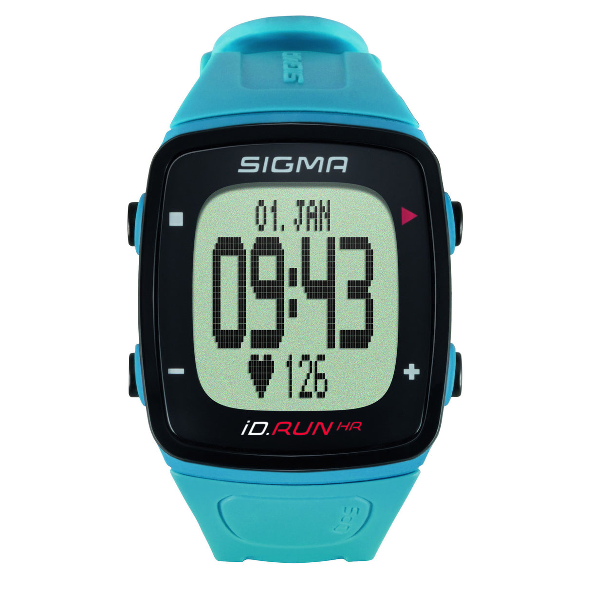 Sigma Id.Run HR Pacific Blue Sports watch 24910