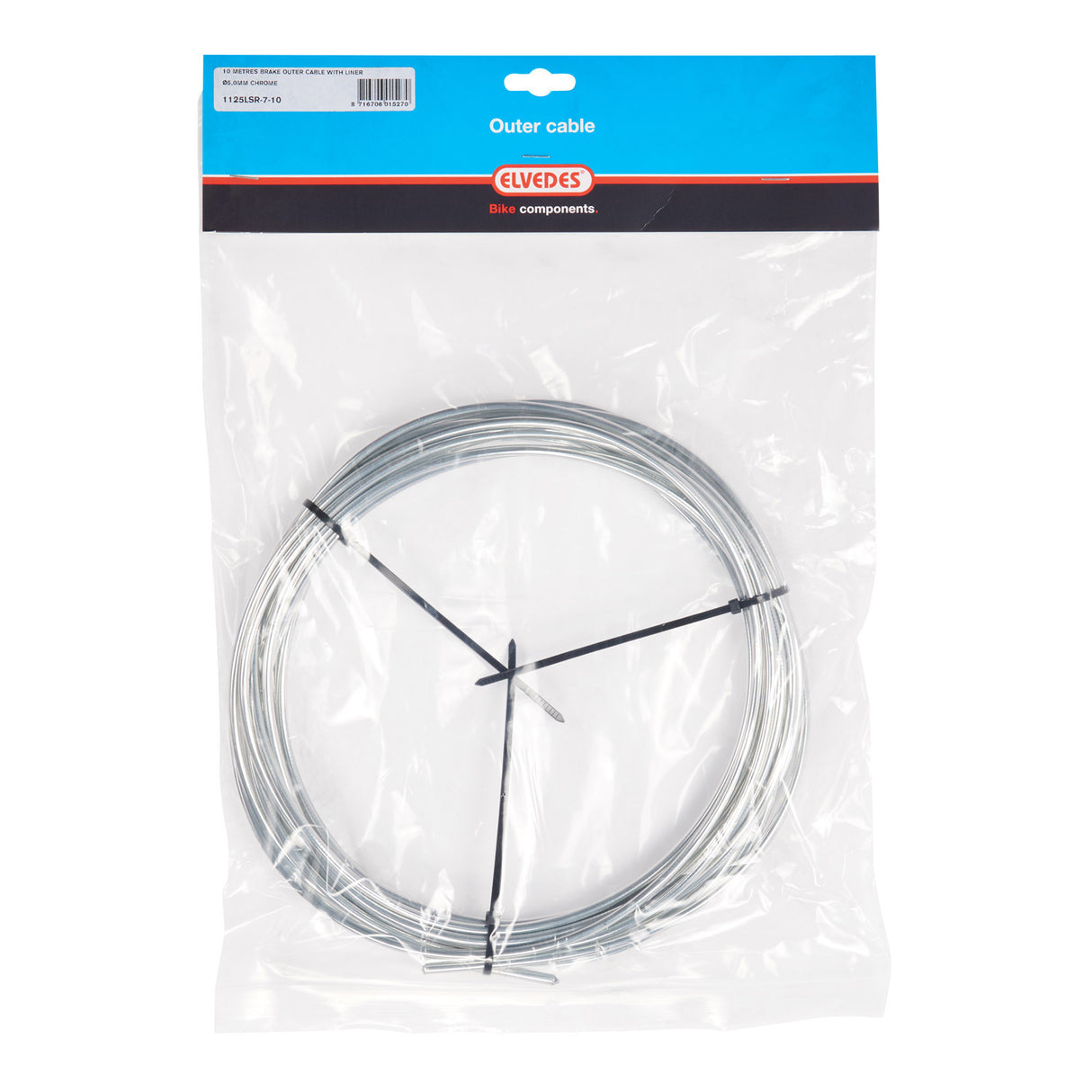 Bremsekabel uden for Elvedes Chrome 10m (1125LSR-7-10)