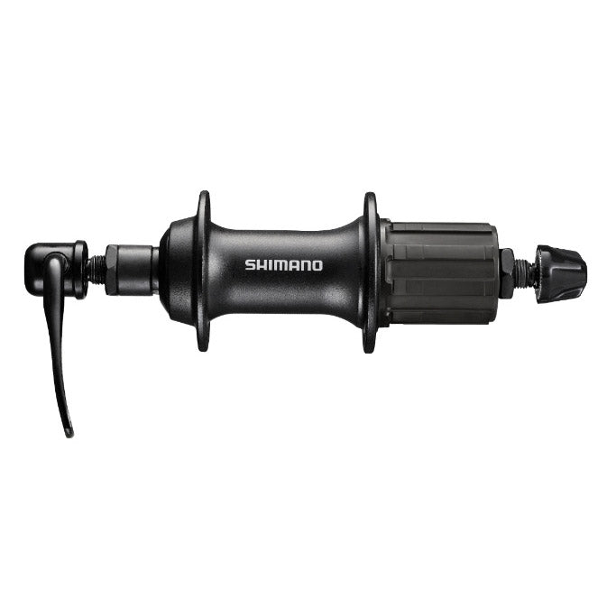 Shimano Cassettenaaf T3000 8 9 10v 32 holes QR Black Oem