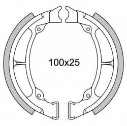 Newfren Brake Segments New Fren GF1220