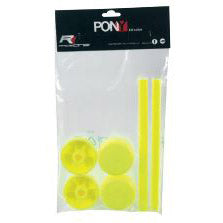 shop window show standard styling set pony yellow