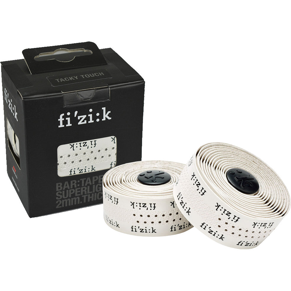 Fizik Steering Lint Superlight White Tacky med logo Fizik