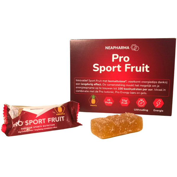 Neapharma Neapharma Neapharma reep Sport Fruit ananas doosje met 15 repen