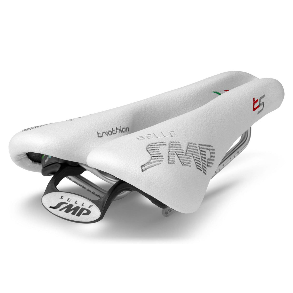 SMP Saddle T5 Triathlon White