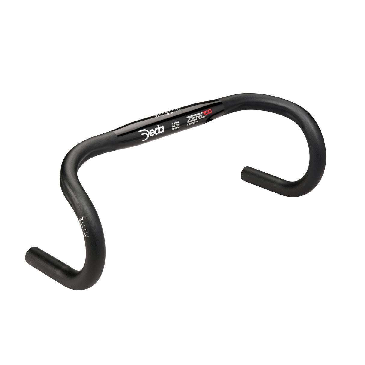 DEDA STERGE COLLE ZERO100 DEEP 44CM BLACO ALLUMINUME