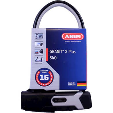 ABUS GRANIT X-PLUS 540 160HB2 BEUGELLOT 23 cm černá