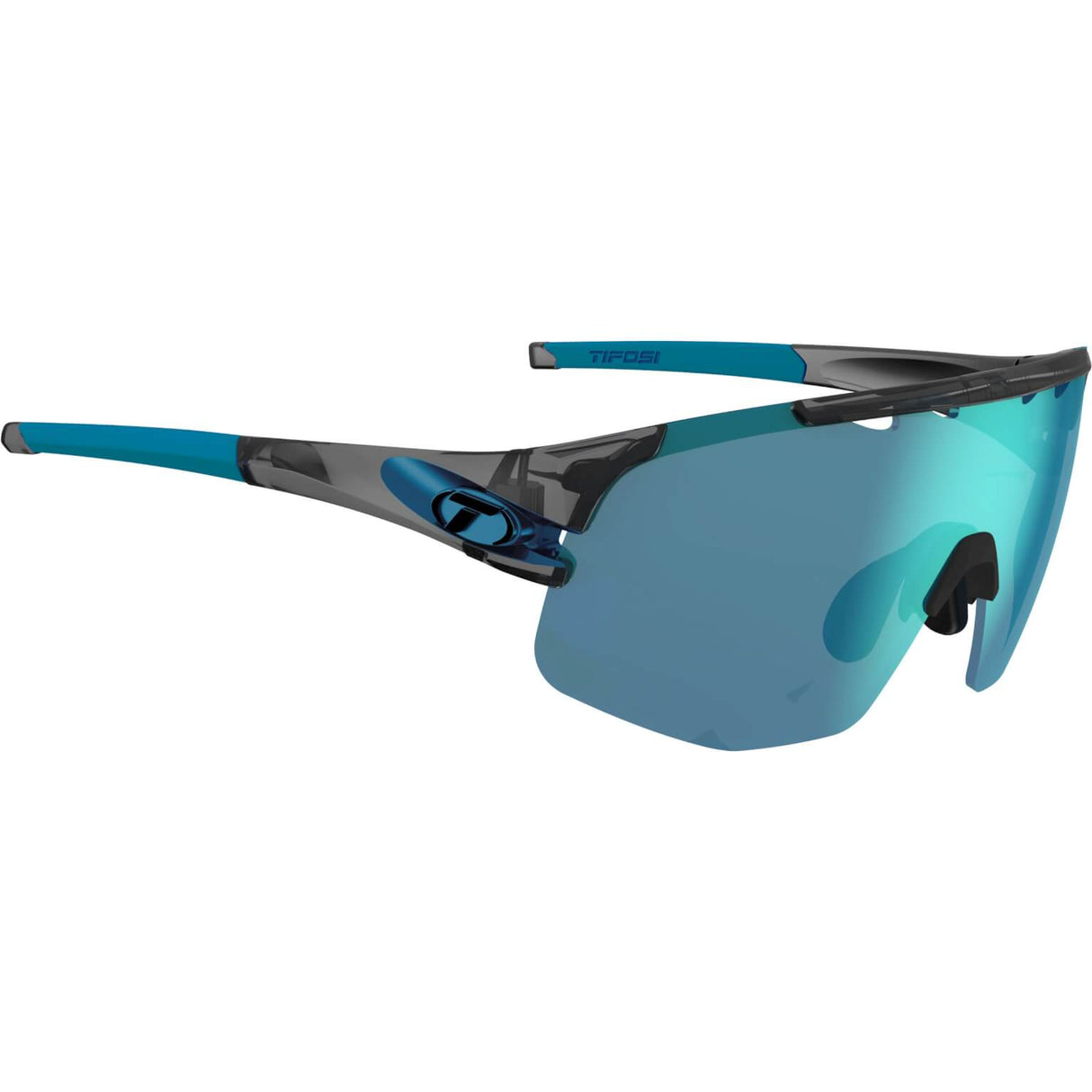 Tifosi Lunettes Sledge Lite Crystal Smoke Blue