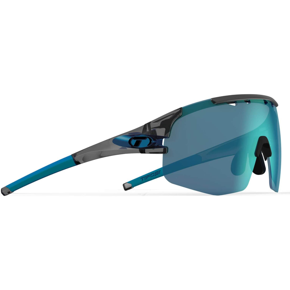 Tifosi Lunettes Sledge Lite Crystal Smoke Blue