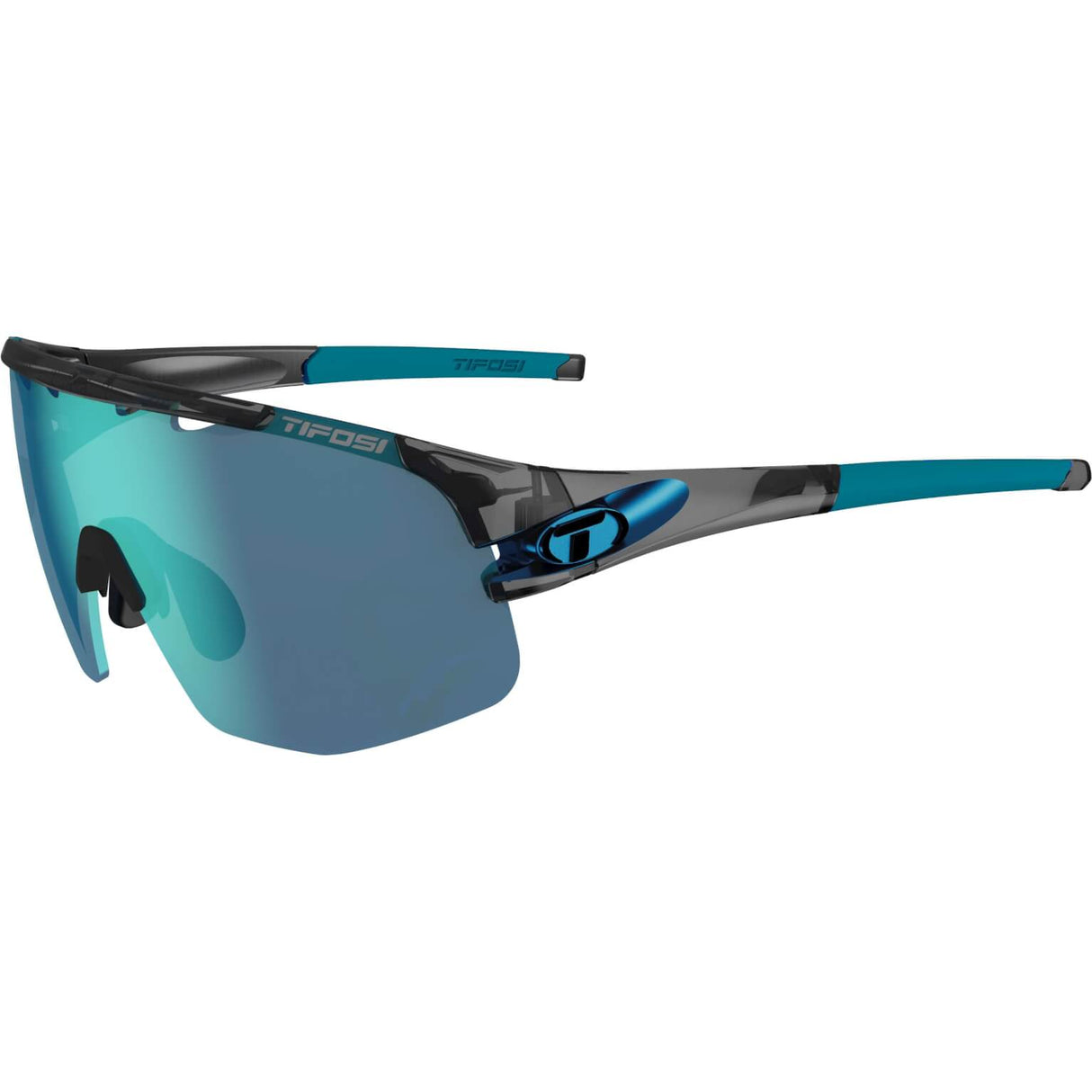 Tifosi Lunettes Sledge Lite Crystal Smoke Blue