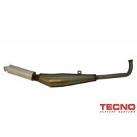 Tecno Exhaust Tomos A3 Exp alu-Blank