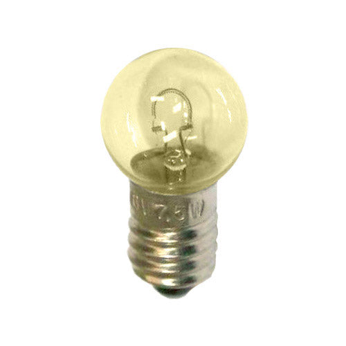 Lamp 6V 7.5W E10 Yellow Geel Solex Frankrijk 510643G p st