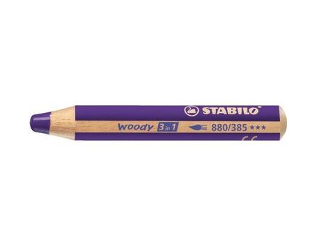 Stabilo Woody Pencil 3 w 1 fiolecie