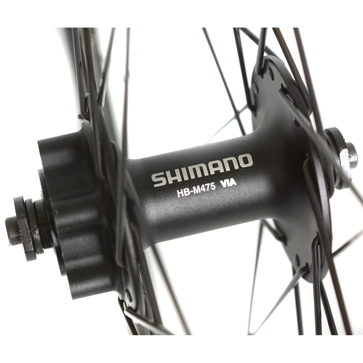 Shimano Roue avant 28 Gravel 19 M475 Disc 100 mm QR