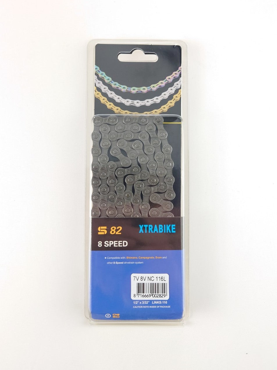 Xtrabike Ketting Xtrabike 7v 8v NC 116l