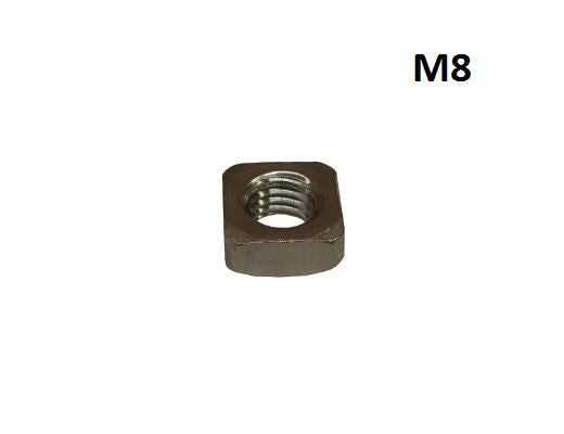 Bofix Moer M8 Square Galvanized por 100