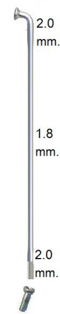 Spaken 14-254 rustfritt stålløp 14 15 dB