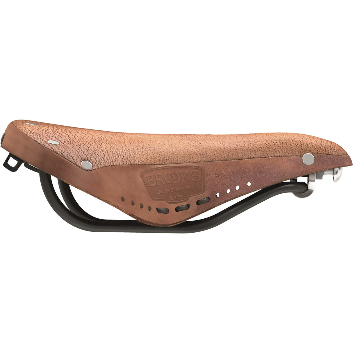 Brooks Zadel B17S Softenet short dark tan