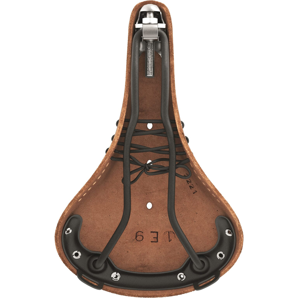 Brooks Saddle B17 Blødgjort mørk solbrun