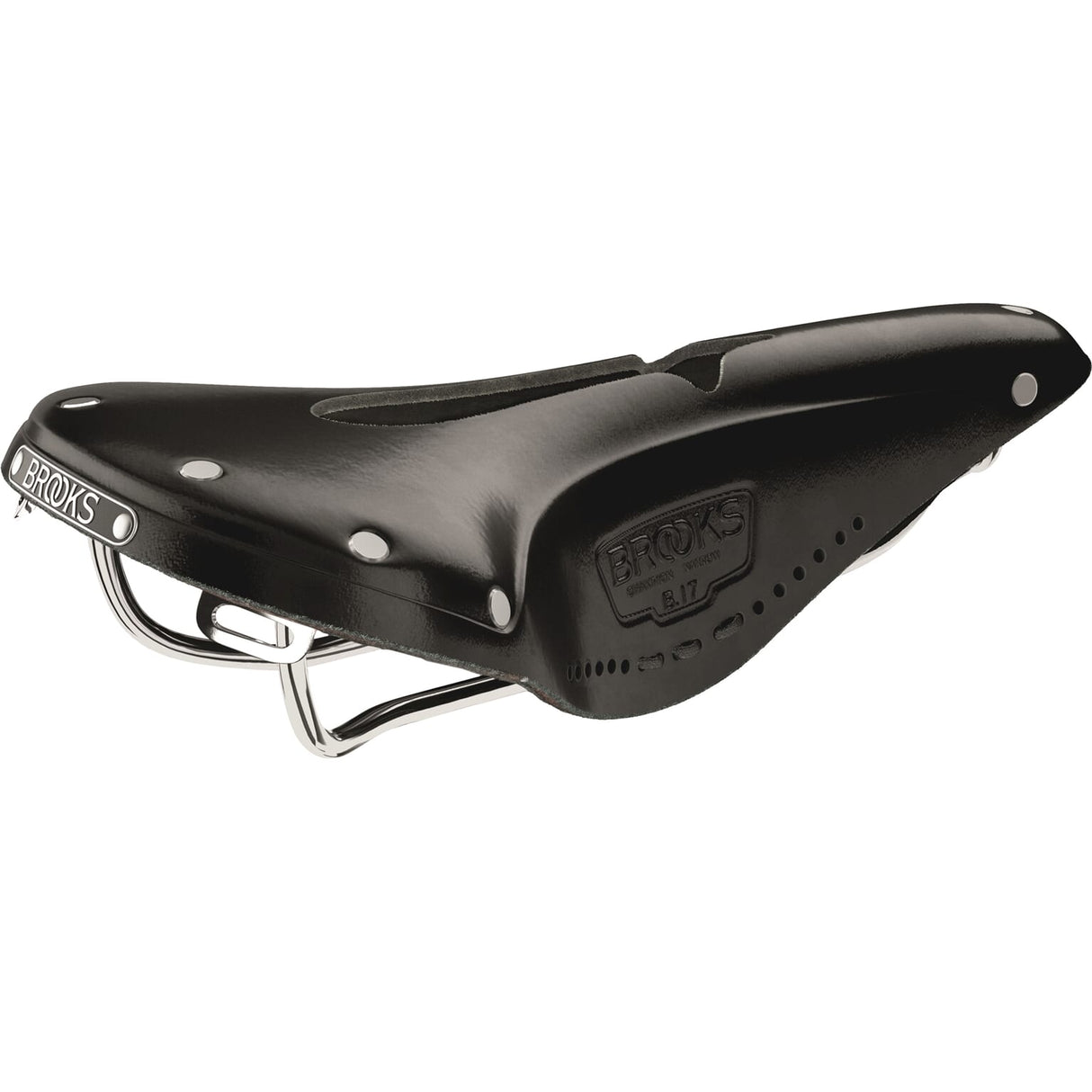 Brooks Saddle B17 Imperial wąskie mężczyźni czarni