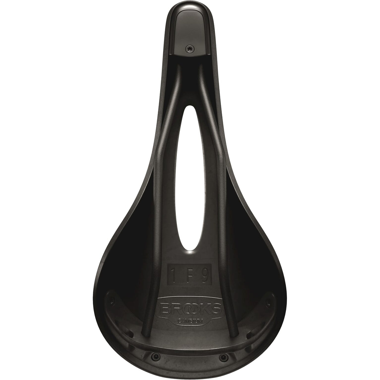 Brooks Saddle C15 Tallado Cambium todo clima negro