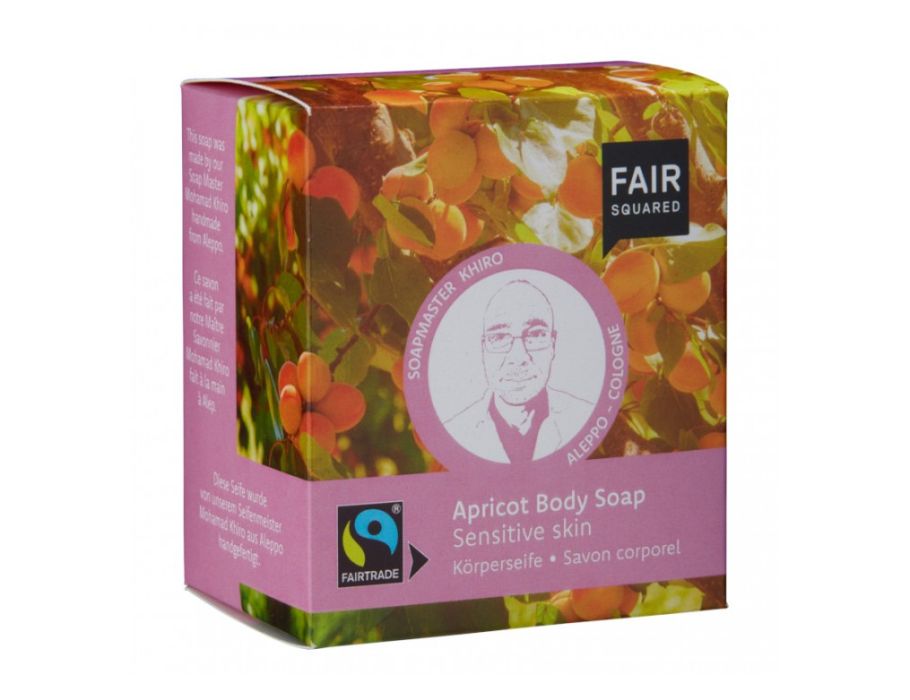 Fair Squared Soap Block 2 St. Sensitive Skin apricot