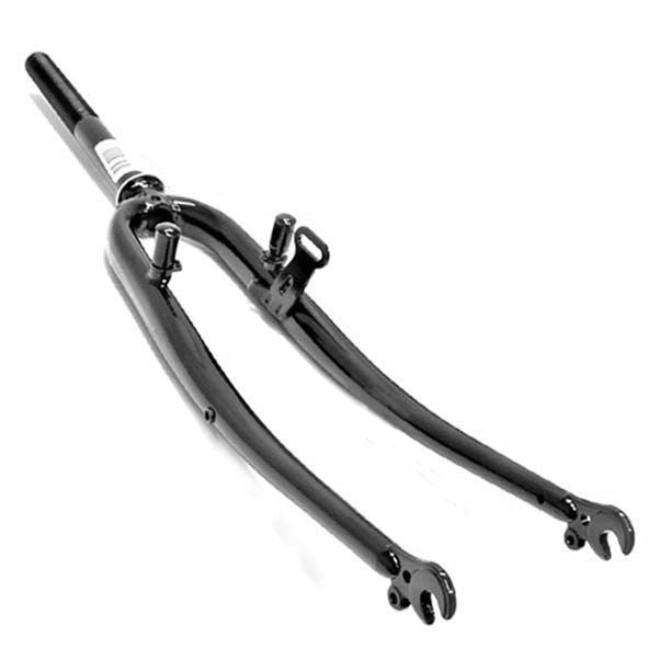 HZB Fork Round Kroon 24-calowy (540) 1 cala V-Brake+Dyn 29cm Czarny