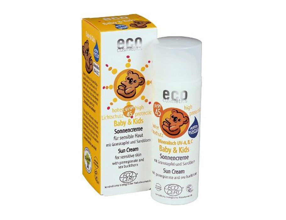 Eco Cosmetics Baby Sunscreen SPF 45 granatäpple