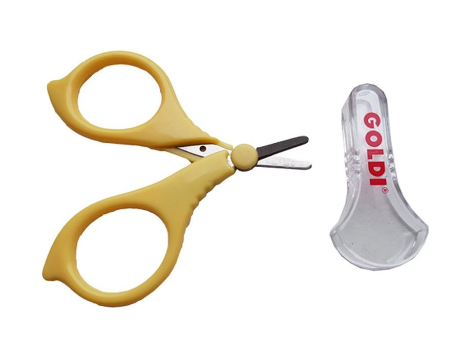 Goldi Sauger nail scissors baby with protective cap