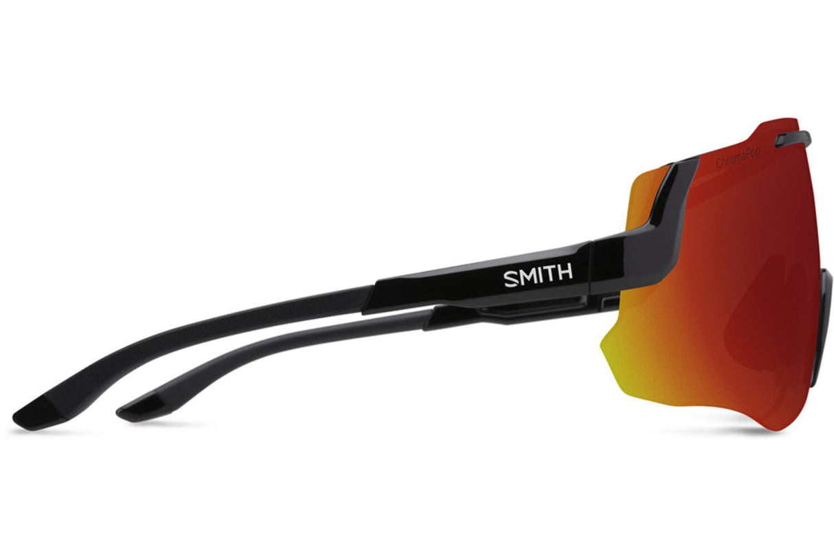 Smith Impuls Bril Black Chromapop Red Mirror