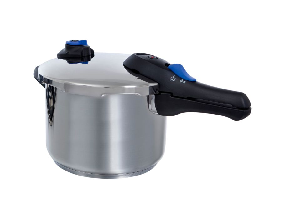 Greenpan pressure cooker stainless steel shine