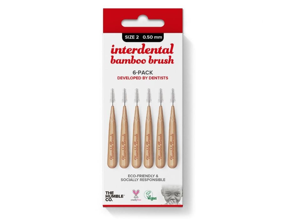 The Humble Co. Interdental brush 6 st red 0.50 mm