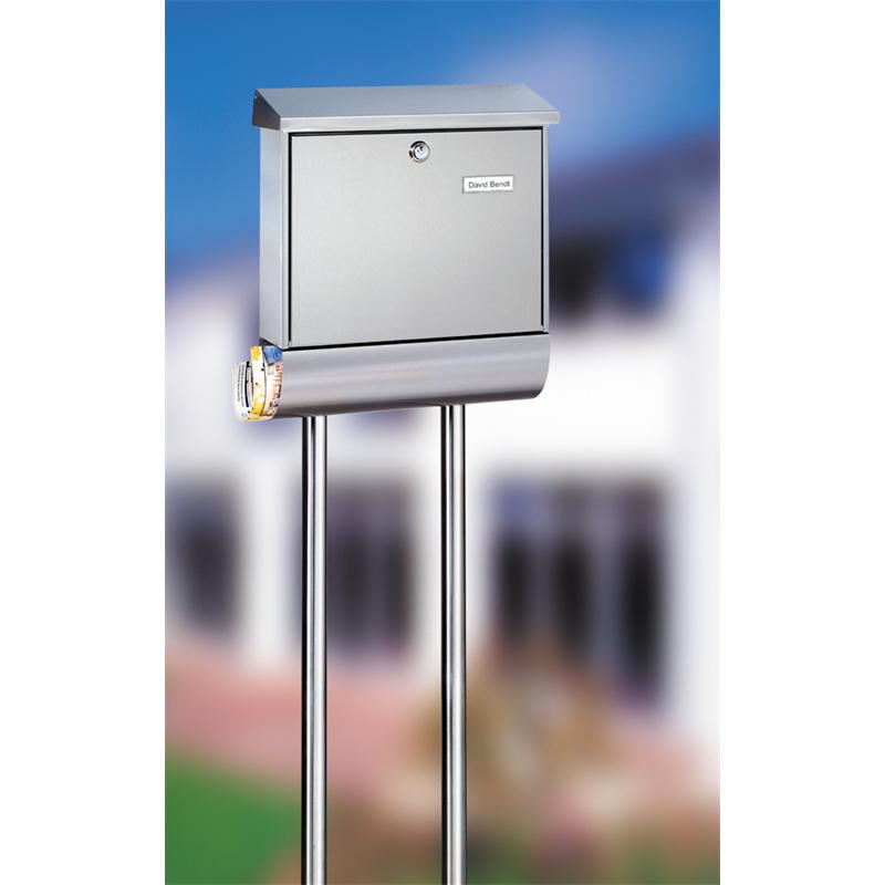 Burg Wachter Universal letterbox Piles from stainless steel