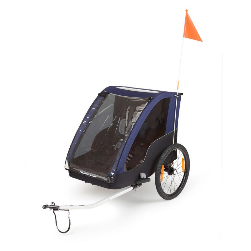 Duo Polisport Fietskar - blu, 2 bambini, 20 pollici, 41 kg