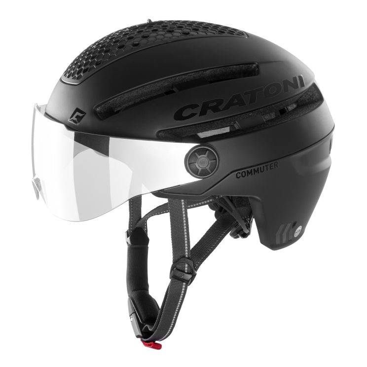 Helm Commuter Vision Black Matt S-M