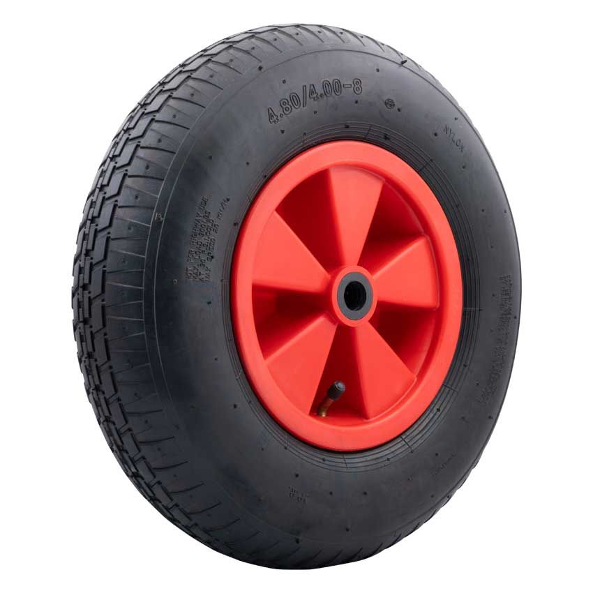 SR Wheel 16x4 400x8 Plast Rim Red