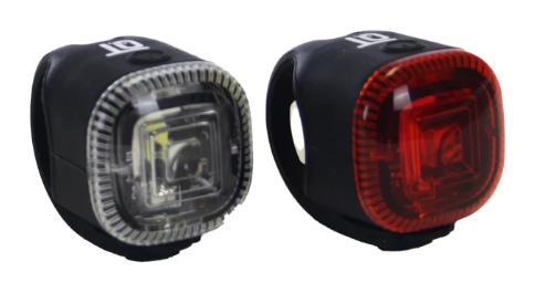 Qtcycletech Qt mini verlichtingsset led met siliconenband op kaart