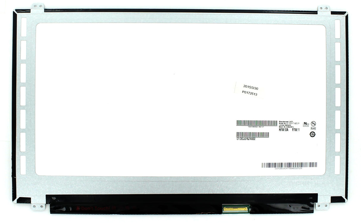 OEM 15,6 tommers LCD -skjerm 1920x1080 glans 40pin