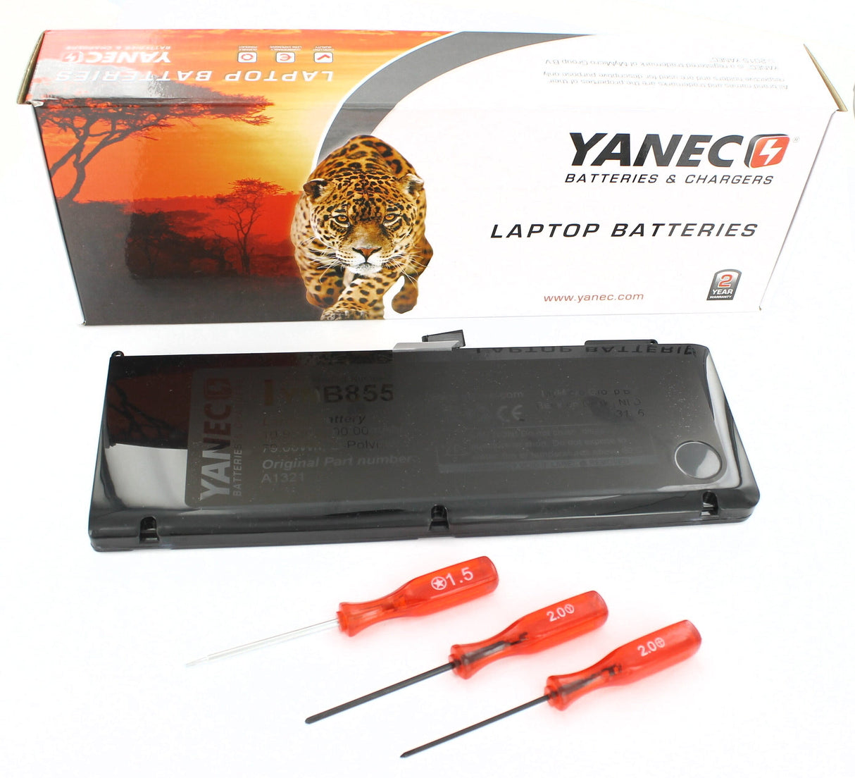 Yanec MacBook Battery 7200Mah