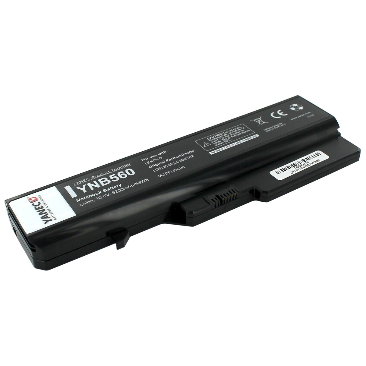 Batería de laptop yanec 5200mAh