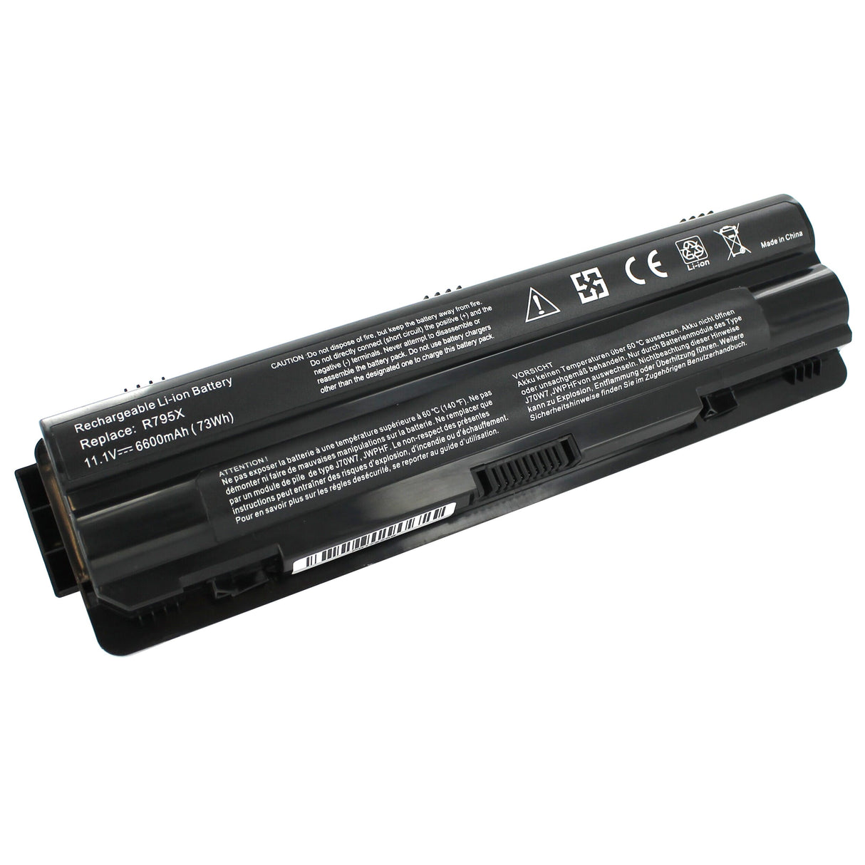 Blu-Basic Liptop Battery étendu 10,8 V 6600mAh