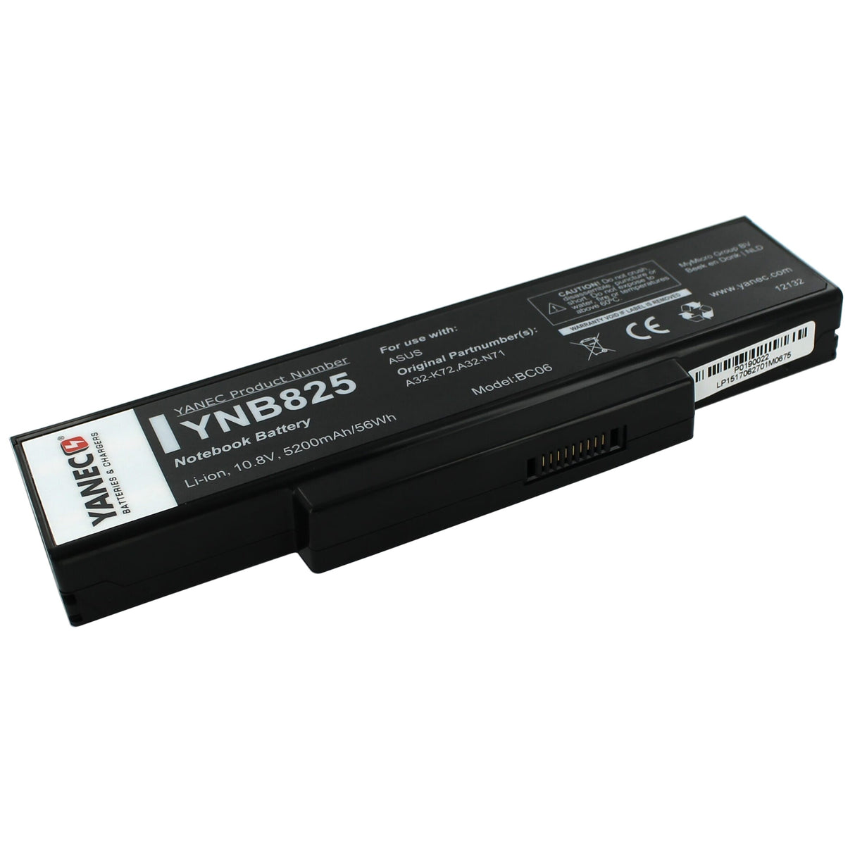 Yanec prenosnik baterija 5200mAh